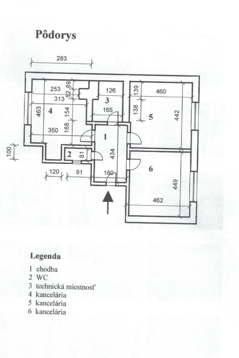 Kancelárske priestory 75 m² | ROI 8,6% | Centrum