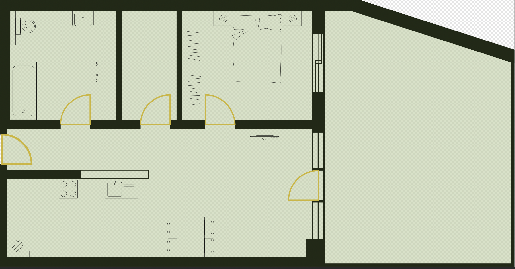 6a75cb39d33ff585c9020454 2-izbový byt s terasou 20 m² | City Park Vrútky